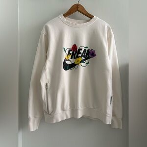 Nike Men’s Giannis Greek Freak Crewneck Sri-FIT Sweatshirt US L EUC